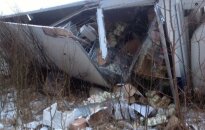В Кретингском районе в ДТП попал грузовик