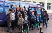 Globos namų vaikai dalyvavo lazerių turnyre
