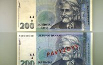 Padirbti 200 litų banknotai aptinkami ir Alytaus krašte
