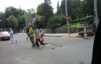 Užfiksavo širdį suvirpinusį darbininko poelgį