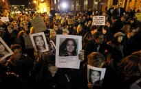 Protestai dėl moters mirties Airijoje neatlikus laiku aborto