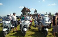 Piligriminė kelionė į Kryžių kalną - motociklais