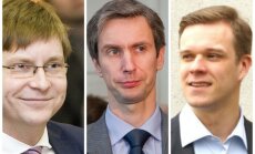 J. Požėla, A. Paleckis, G. Landsbergis