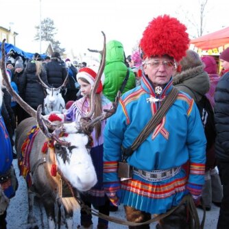 Samių mugė savo tradicijomis nenusileidžia Kaziukui