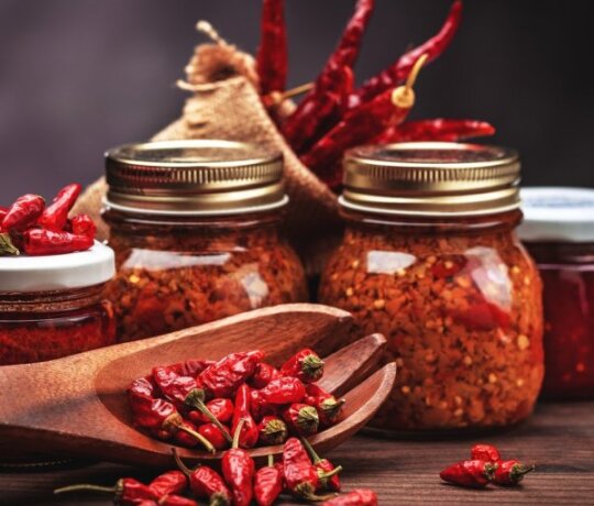 Vytinta paprika – skaniau net vytintus pomidorus