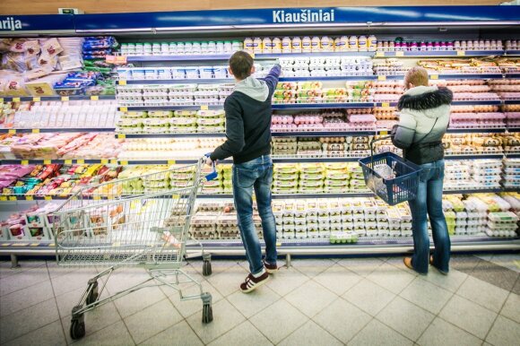 Lithuanians got addicted to large supermarkets after deprivations of the Soviet times