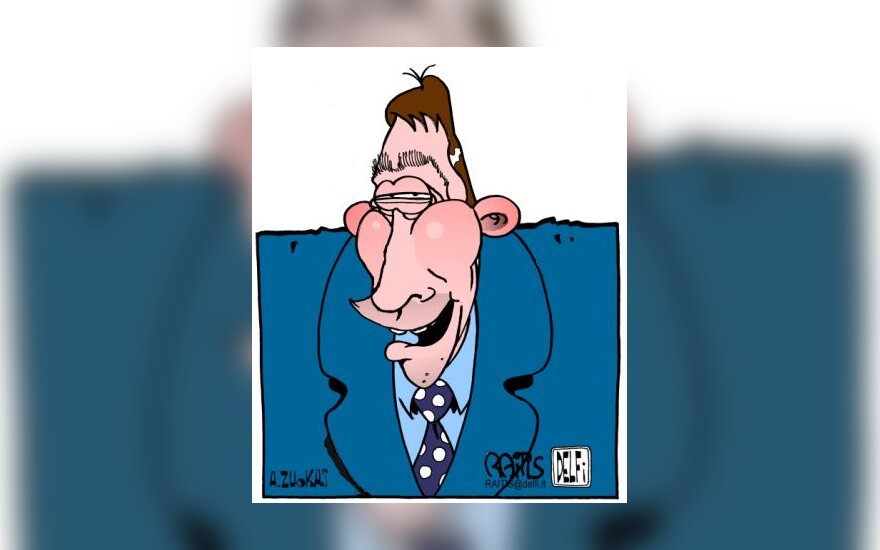 Artūras Zuokas - karikatūra
