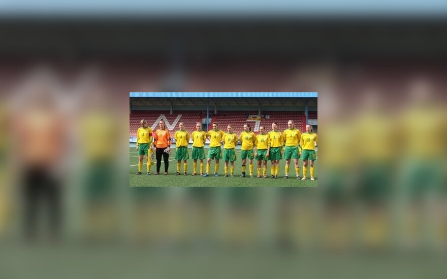 Lietuvos moterų futbolo rinktinė pralaimėjo bosnėms