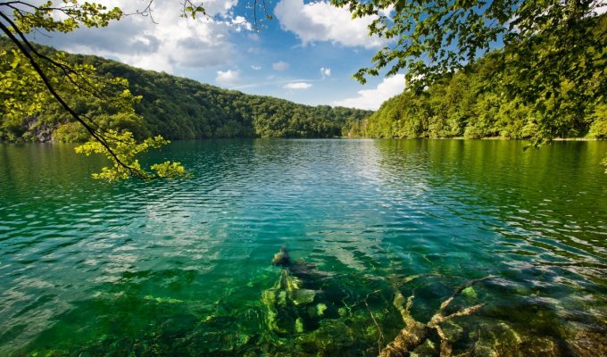 Plitvicos ežerynas, Kroatija