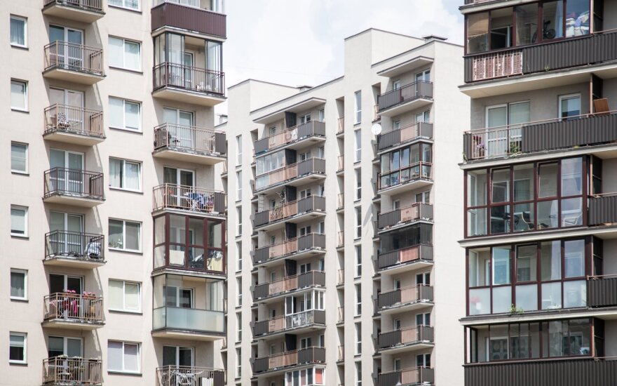 Евростат: годовой рост цен на жилье в Литве – самый низкий в странах Балтии
