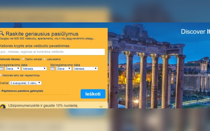 Booking.com учреждает в Литве центр обслуживания клиентов