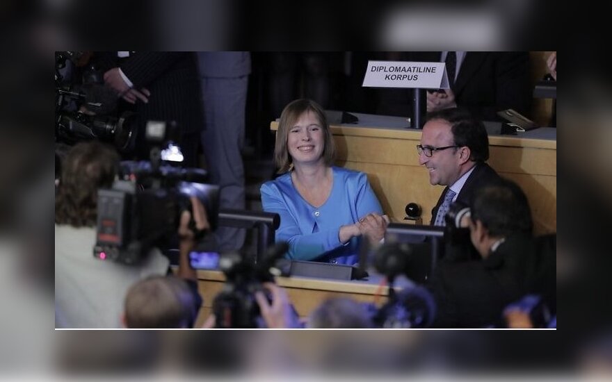 Керсти Кальюлайд — первая в истории Эстонии женщина-президент