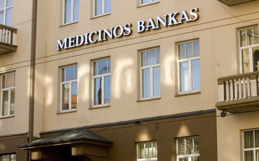Medicinos bankas получил предупреждение