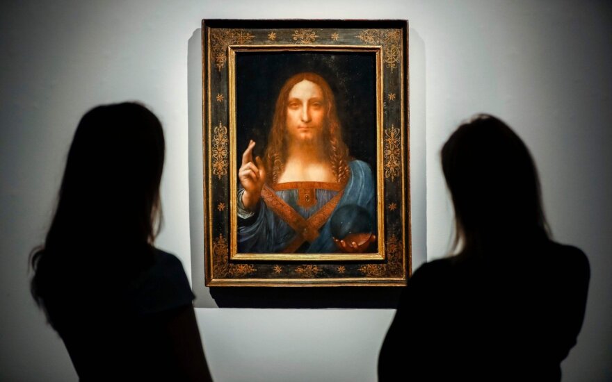 Leonardo da Vinci paveikslas „Salvator Mundi“