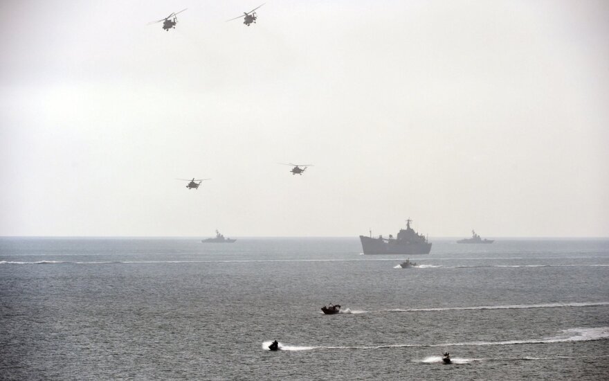 Žiniasklaida: Azovo jūroje – šarvuotas Ukrainos pajėgų kateris