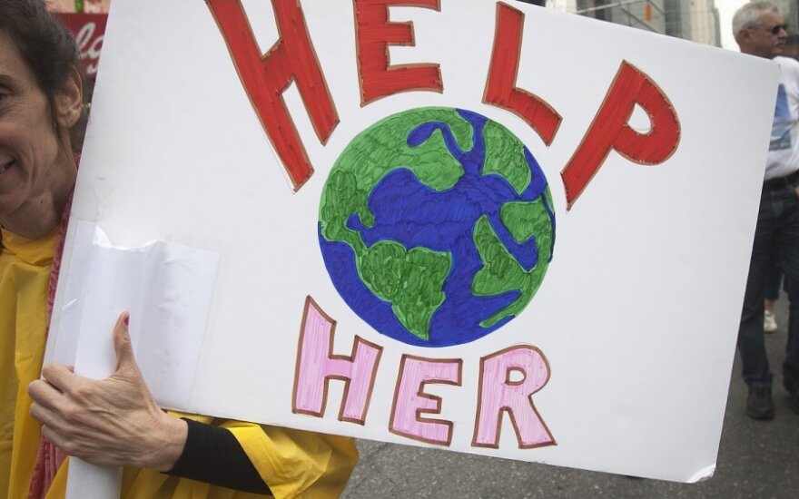 По всему миру протестуют против изменения климата