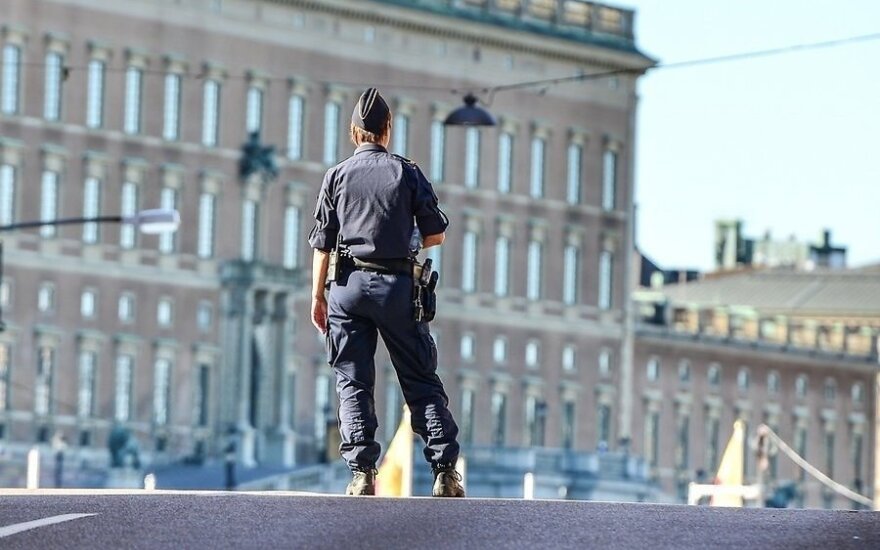 Стокгольм готовится к визиту Обамы, на улицах множество полицейских