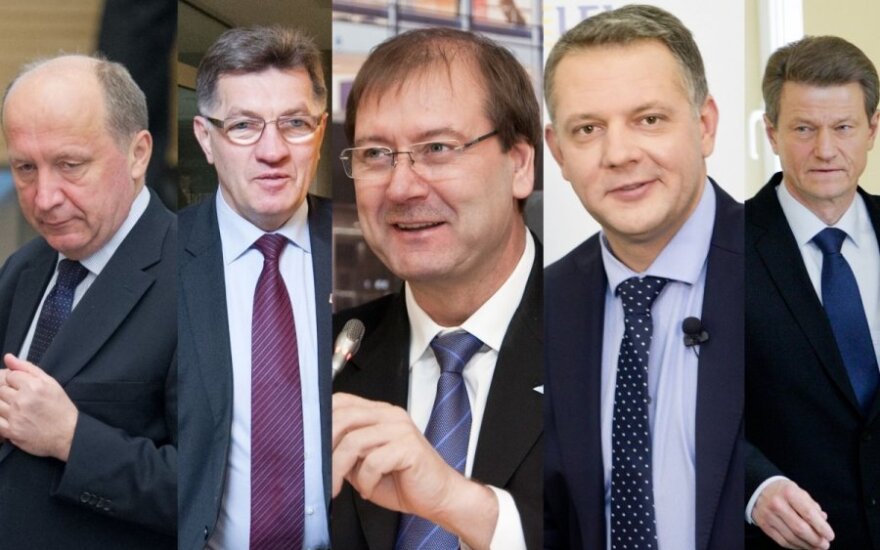 Andrius Kubilius, Algirdas Butkevičius, Viktor Uspaskich, Eligijus Masiulis, Rolandas Paksas