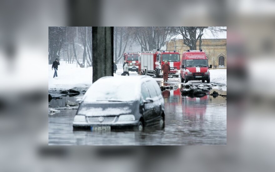 Из-за аварии в центре Риги нет воды