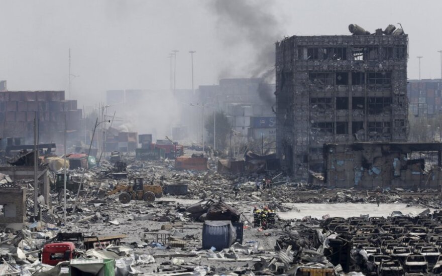 Тяньцзинь: произошел новый взрыв, число жертв выросло до 114 человек