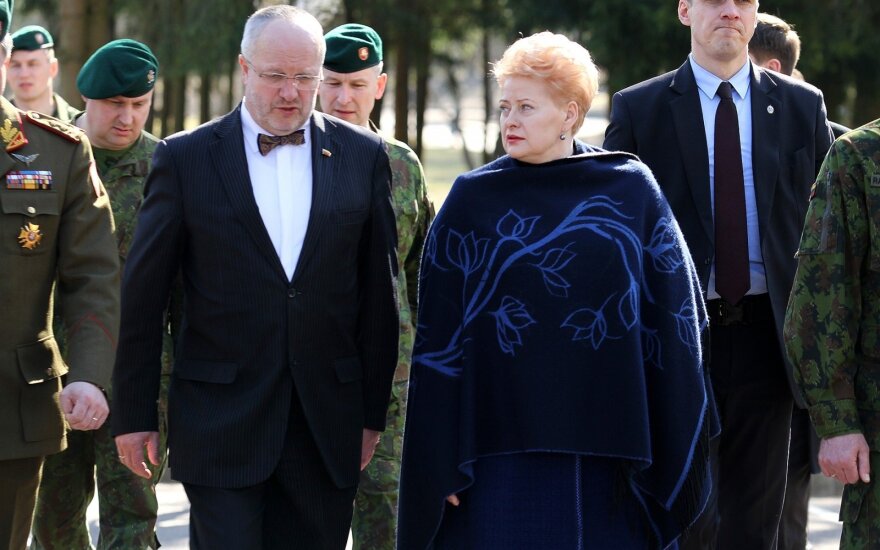 Juozas Olekas ir Dalia Grybauskaitė 