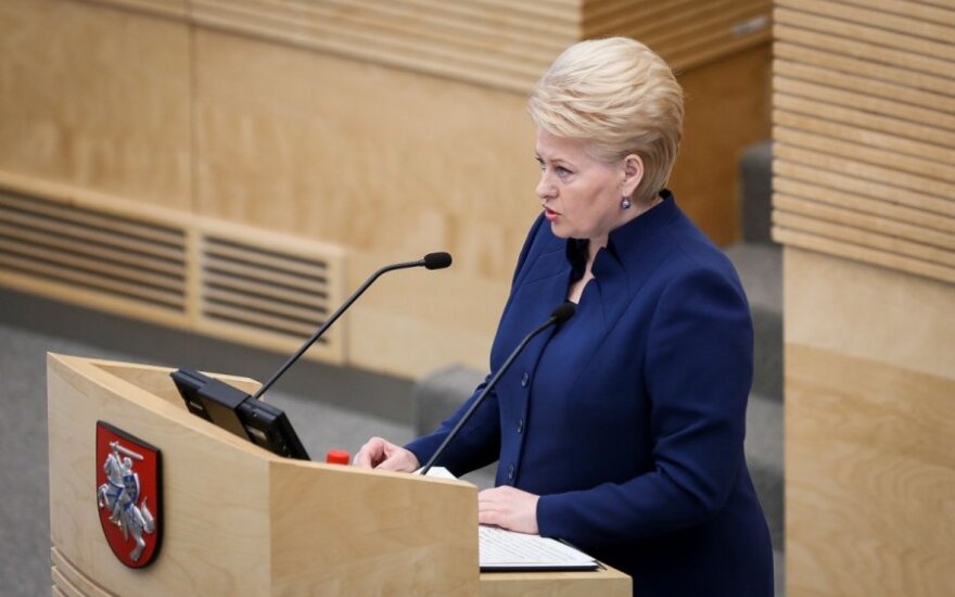 Президент Литвы подписала бюджет на следующий год