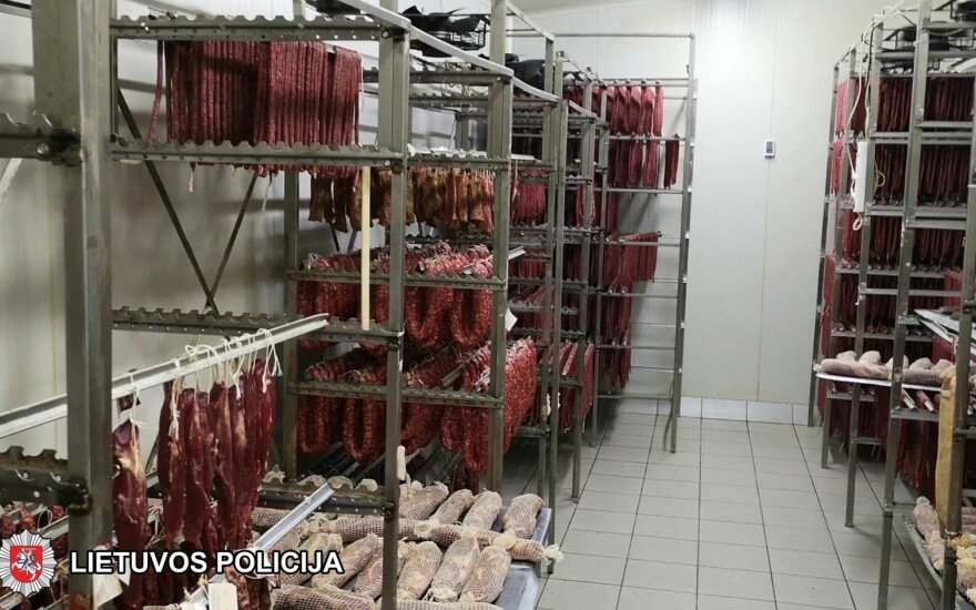 Nelegali prekyba mėsa