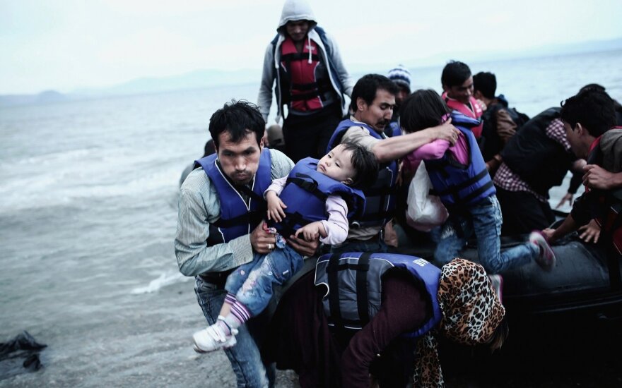 В Литву из Греции прибыли ещё 12 беженцев из Сирии