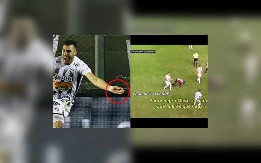Аргентинский футболист во время матча колол соперников иглой