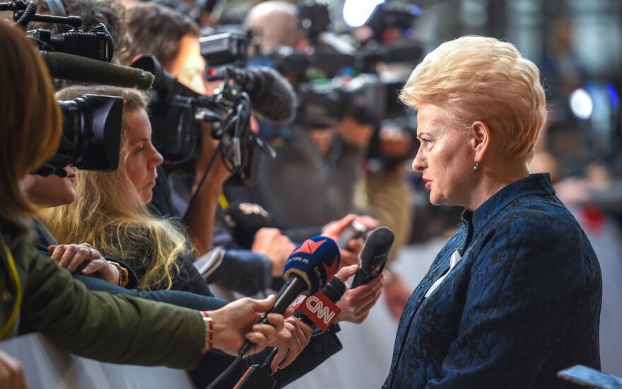 Dalia Grybauskaitė, kadras iš filmo "Valstybės paslaptis"