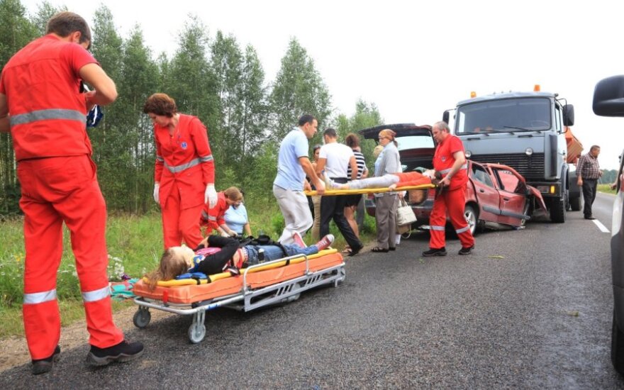 В Шилутском районе произошло ДТП, в больнице оказались 5 человек
