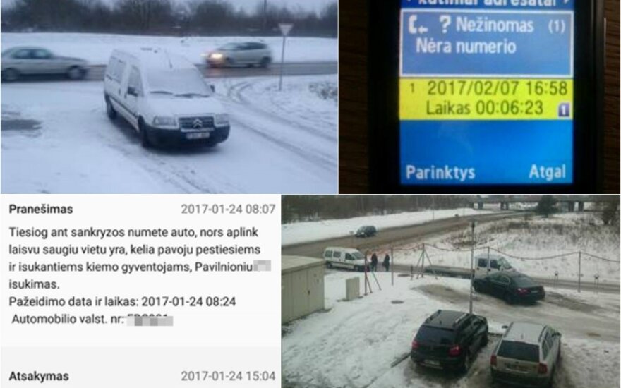 Вильнюсeц сообщил о брошенном авто - его данные оказались у нарушителя