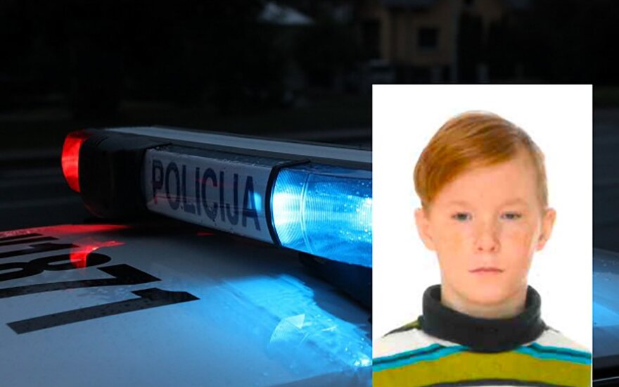 Полиция Мажейкяй разыскивает пропавшего мальчика