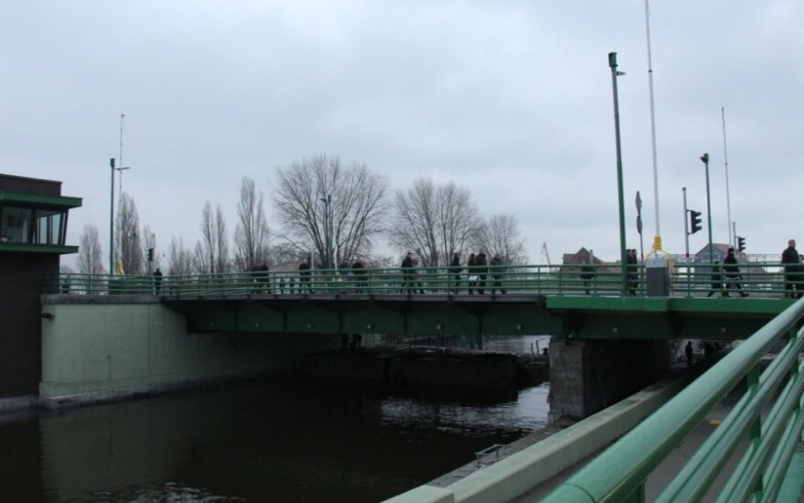 Klaipėdoje - Pilies tilto rekonstrukcijos pabaiga