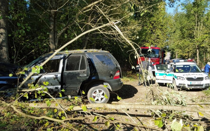 В Шальчининкай в аварии погиб известный контрабандист