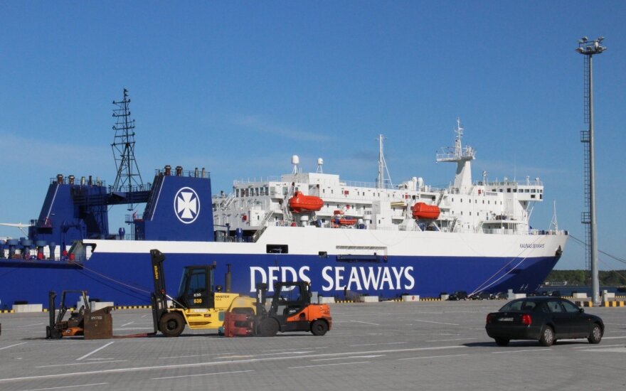 DFDS привлекла более крупный паром для перевозки российских фур из Литвы