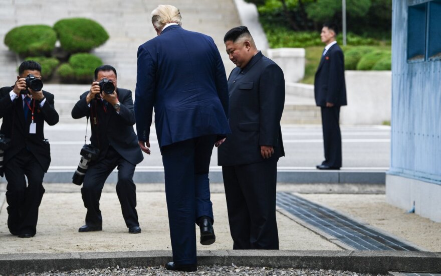Kim Jong Unas, Donaldas Trumpas