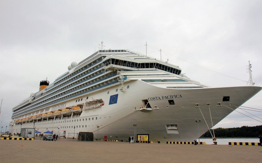 Клайпеда ожидает прибытия первого в этом году круизного лайнера