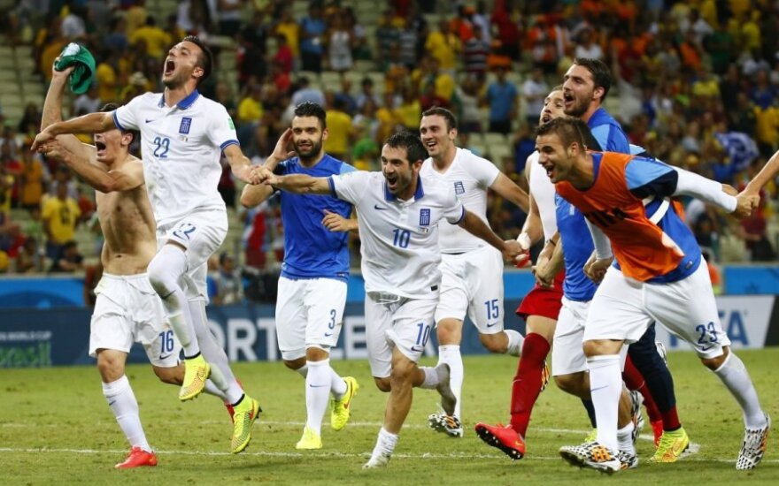 Graikijos futbolininkų triumfas