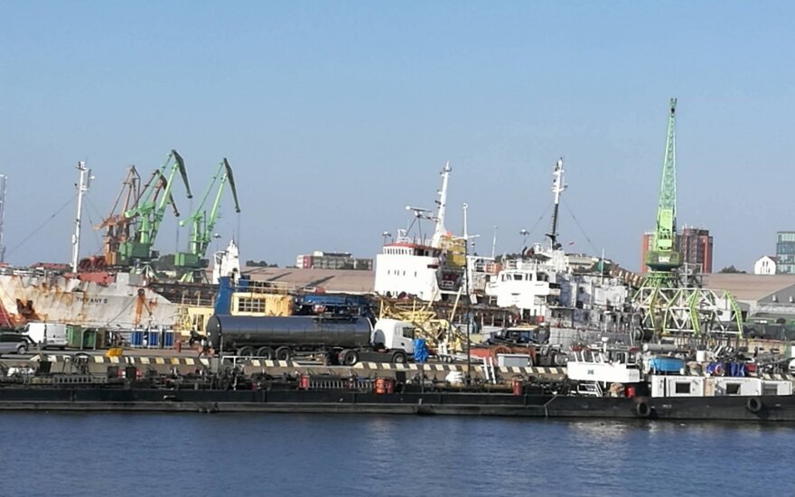 Начинается экспорт урожая зерновых через Клайпедский порт