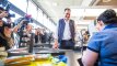 „Lidl“ atidaryme A. Sabonis pirko dešrelių, o R. Šimašius kalafiorą