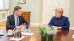 G. Landsbergis po pokalbio su D. Grybauskaite: „valstiečiams“ teks pasirinkti