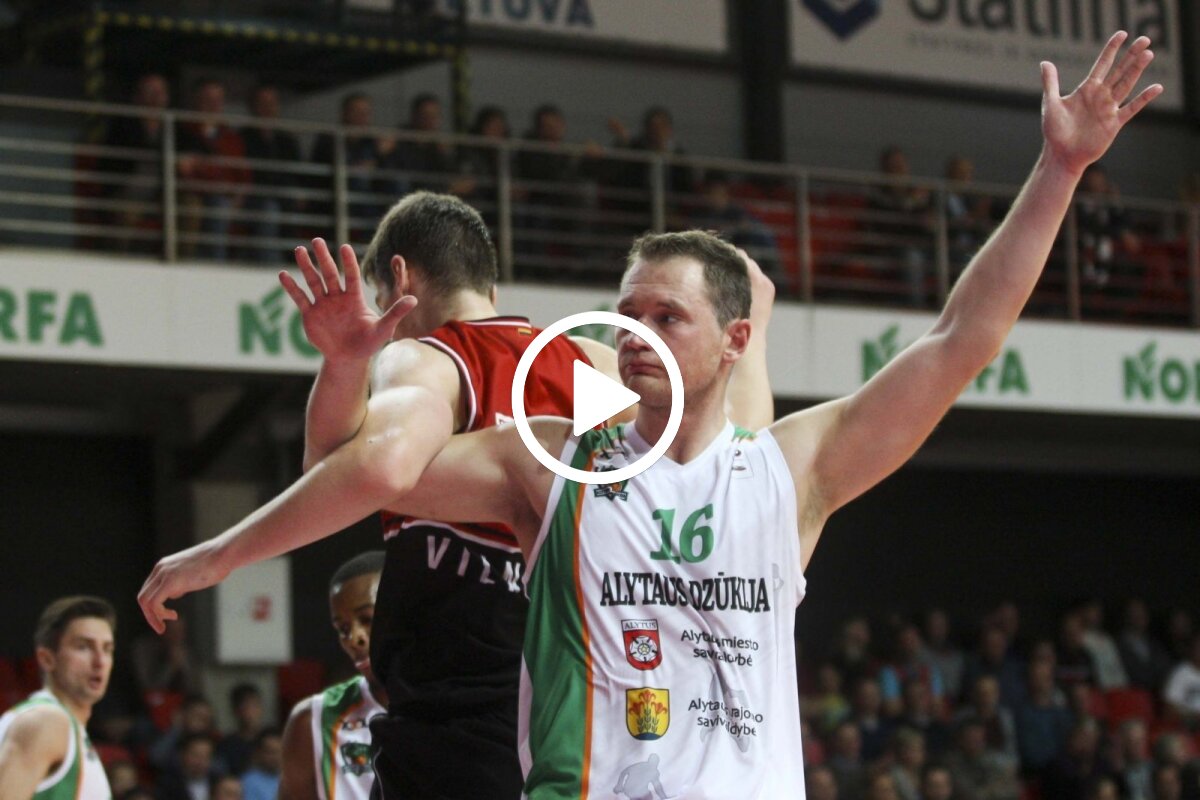 BC Vytautas vs BC Dzūkija (Lietuvos krepšinio lyga) DELFI TV