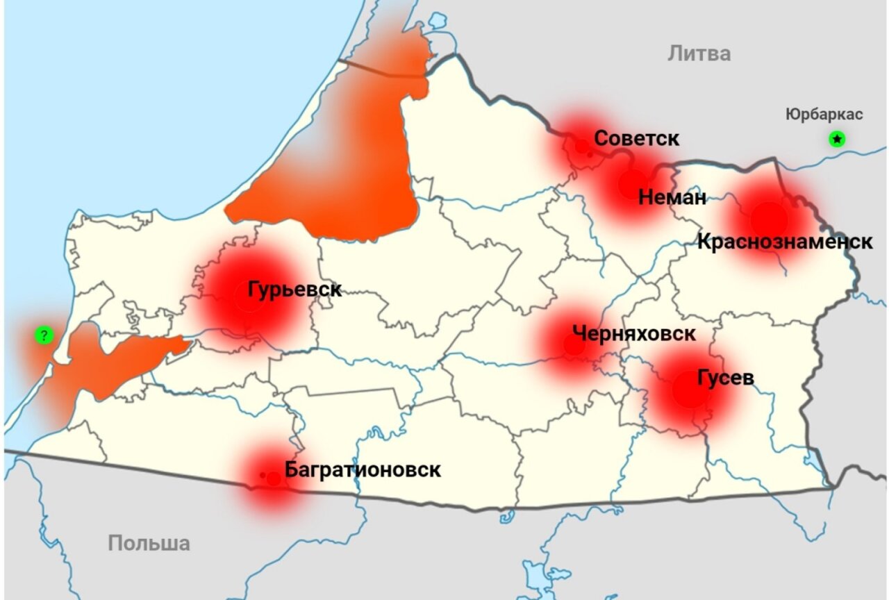 Карта немана калининградской области с улицами и номерами домов