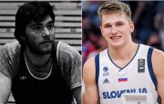 Arvydas Sabonis, Luka Dončičius (Twitter, Domanto Pipo nuotr.)