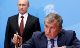 Putino valstybinio naftos sektoriaus lyderė patiria didžiausią nuosmukį