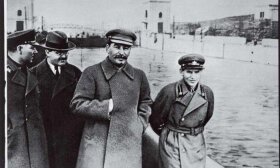 Stalinas ir Nikolajus Ježovas