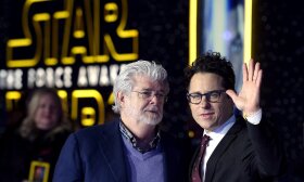 George Lucas ir JJ Abrahms 