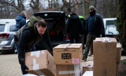 Klaipėda išsiuntė humanitarinę pagalbą Odesai