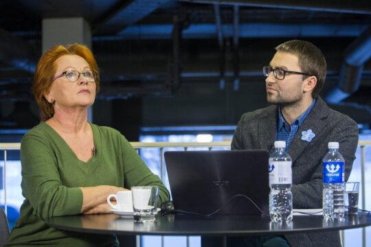 Nijolė Oželytė ir Mindaugas Jackevičius